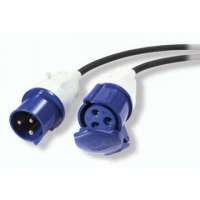 Modular IT Power Distribution Cable Extender 3 Wire 16A 600C